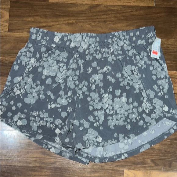 Floral Gray Women's Shorts - Picture 1 of 4